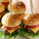 Kids love our mini cheese burger sliders