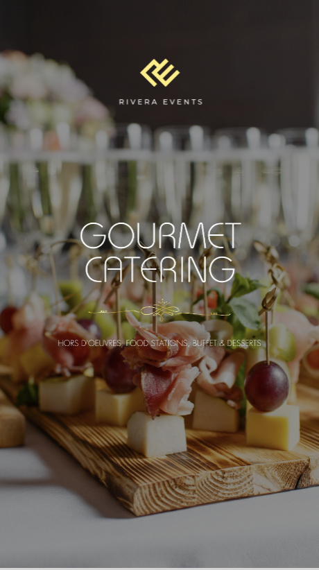 Gourmet Catering Buffet Catering Style