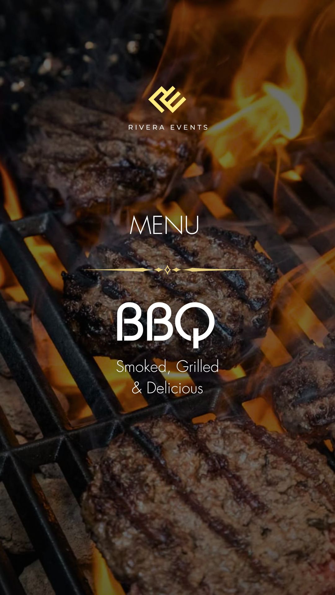 BBQ Menu Buffet Catering Style