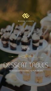 Dessert station and Candy Buffet