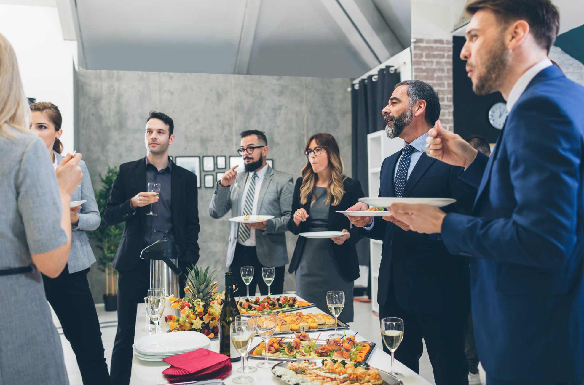 Catered Catering for Networking Events Miami