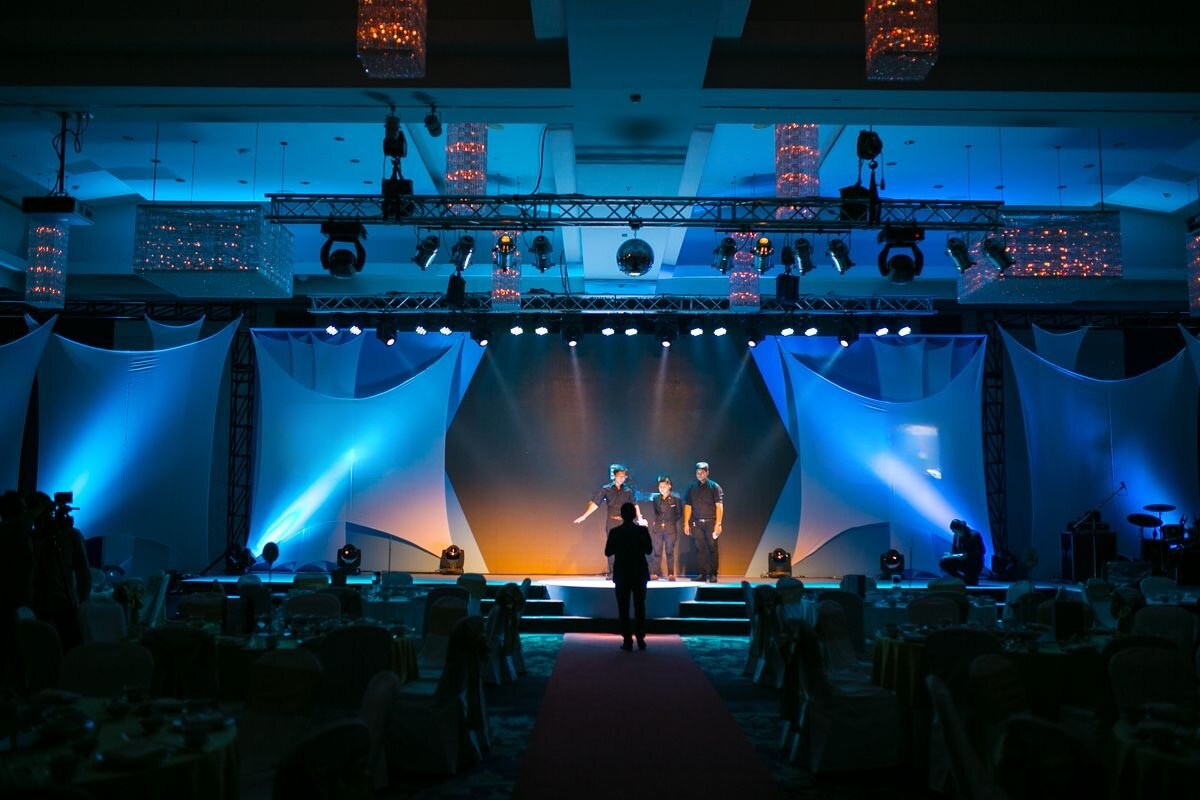 Rivera Event Productions corporate event production — Miami conference setup