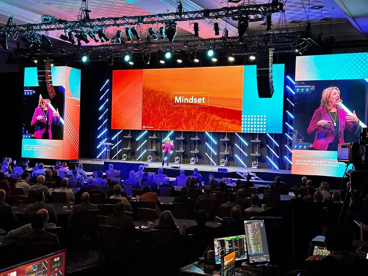 Rivera Event Productions corporate event production — Miami conference setup