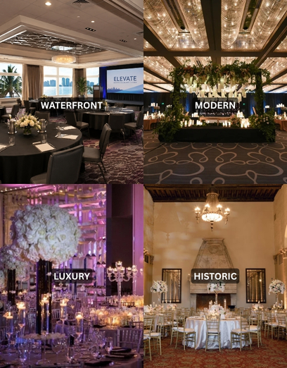 Rivera Event Productions venue sourcing — event production Miami